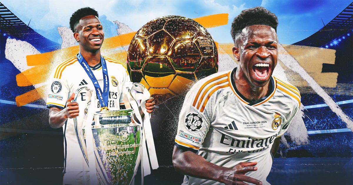 Vinicius Junior ដឹងថាគាត់បានឈ្នះ Ballon d’Or ឆ្នាំ 2024