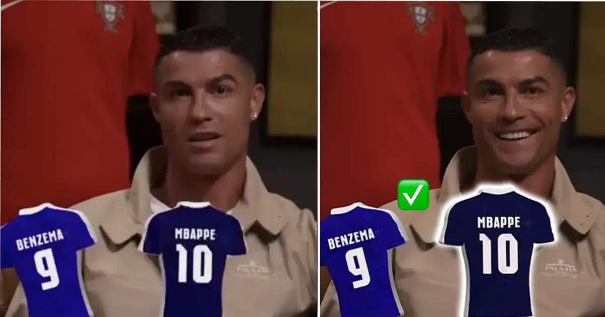 តើអ្នកណាល្អជាង? Cristiano Ronaldo ជ្រើសរើសរវាង Mbappe និង Benzema