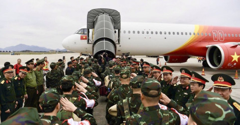 ក្រុមហ៊ុន Vietjet ប្រតិបត្តិការជើងហោះហើរសង្គ្រោះចំនួនពីរ ដឹកជញ្ជូនក្រុមជួយសង្គ្រោះវៀតណាមទៅកាន់ប្រទេសមីយ៉ាន់ម៉ា