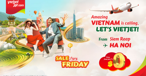Vietjet ពង្រីក​កង​នាវាអាកាសចរ និង​ដាក់ឱ្យដំណើរការផ្លូវ​ហោះហើរ​ត្រង់​ថ្មី  ទៅកាន់ប្រទេសជប៉ុន ដើម្បីពន្លឿនយុទ្ធសាស្ត្រកំណើនឆ្នាំ ២០២៥