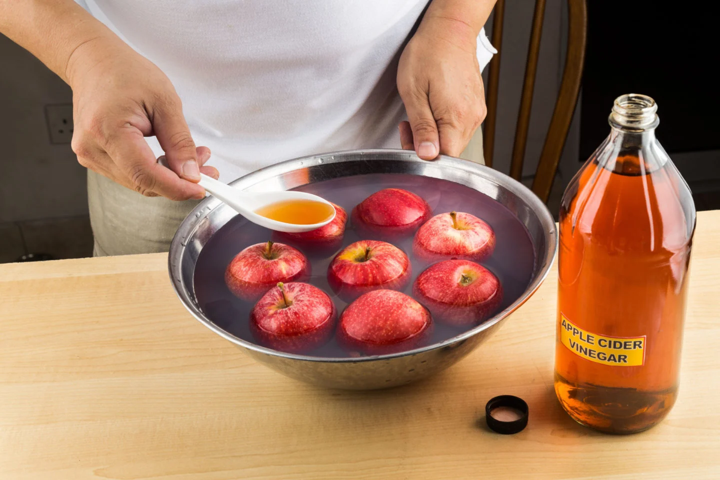 Vinegar Wash Fruit