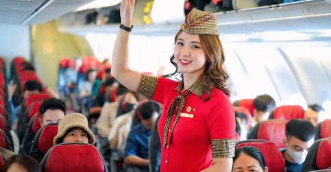 Vietjet លក់សំបុត្របញ្ចុះតម្លៃពិសេសថ្ងៃទី៩ ខែ៩៖ បញ្ចុះតម្លៃរហូតដល់ ៩៩% ហើយដាក់ឥវ៉ាន់ដោយឥតគិតថ្លៃ