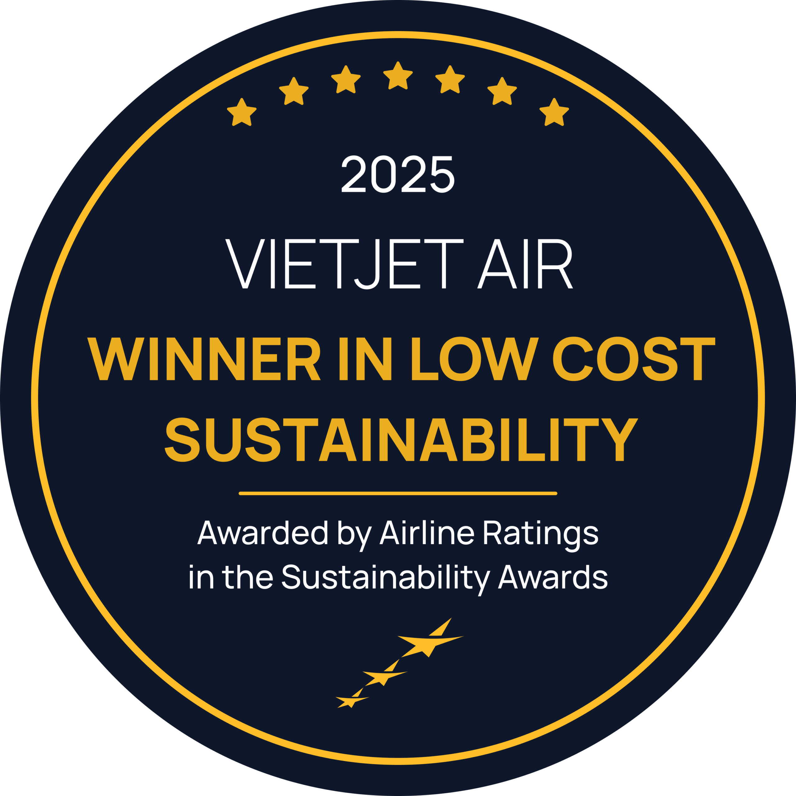 Vietjet Wins Sustainability Award 2025