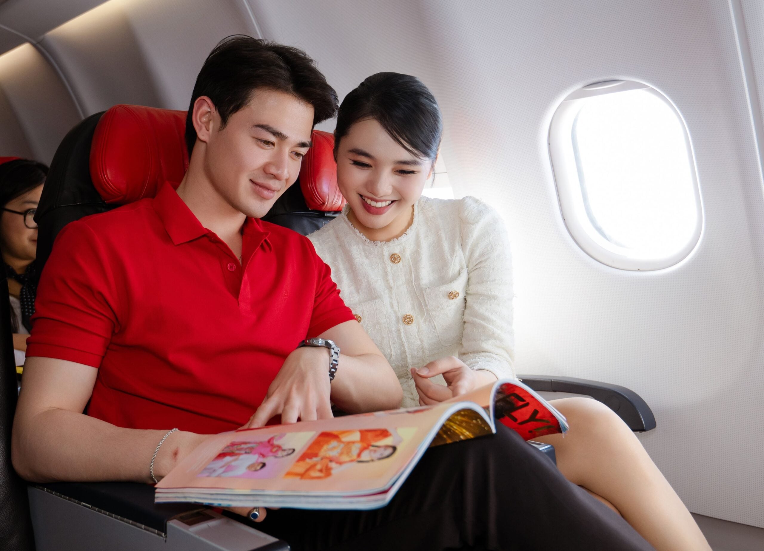 Passengers On A Vietjet Flight