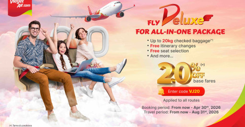 ក្រុមហ៊ុន Vietjet ប្រកាសបើកផ្លូវហោះហើរថ្មីចំនួនប្រាំជាមួយប្រទេសចិន ការចុះកិច្ចព្រមព្រៀងហិរញ្ញប្បទានយន្តហោះ និងប្រព័ន្ធកាប៊ីនជាមួយដៃគូវិនិយោគចិន