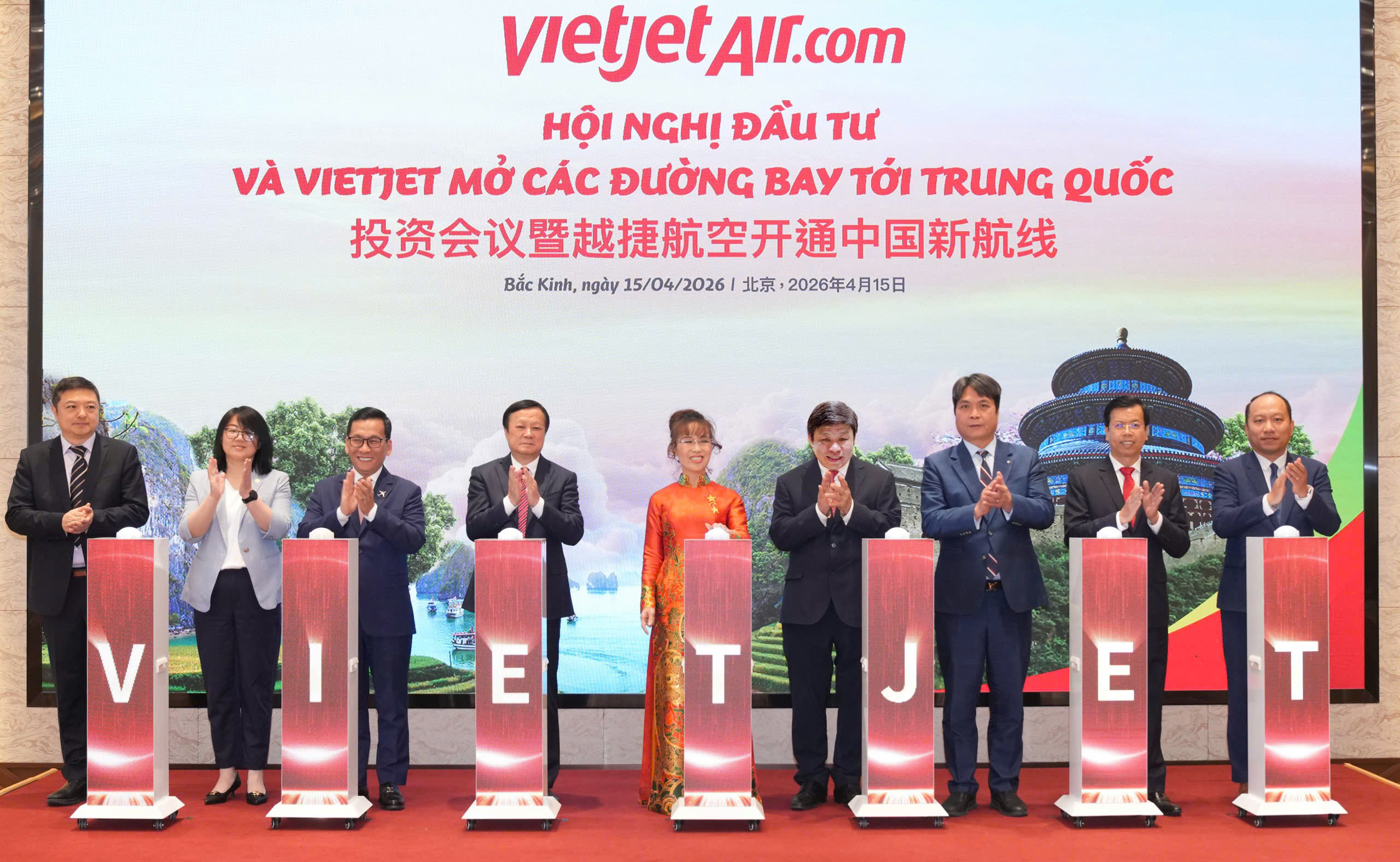 Vietjet Announces 5 New Routes To China