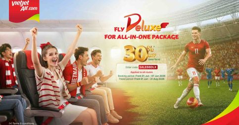 Vietjet កំពុងលក់សំបុត្របញ្ចុះតម្លៃចំនួន ១២ លានសំបុត្រ ផ្តល់ជូនជម្រើសធ្វើដំណើរថ្មីទៅកាន់អឺរ៉ុប