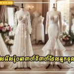ជ្រើសរើសរ៉ូបអាពាហ៍ពិពាហ៍ដែលអ្នកចូលចិត្ត វានឹងប្រាប់ថាអ្នកចង់បានស្វាមីបែបណា!
