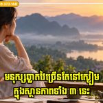 មនុស្សឆ្លាតវៃច្រើនតែនៅស្ងៀមក្នុងស្ថានភាពទាំង ៣ នេះ