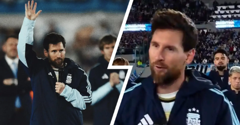 Lionel Messi បង្ហើបអារម្មណ៍ក្នុងសុន្ទរកថាដ៏កម្រមួយ ក្រោយបញ្ចប់អាជីពជម្រើសជាតិអាហ្សង់ទីន